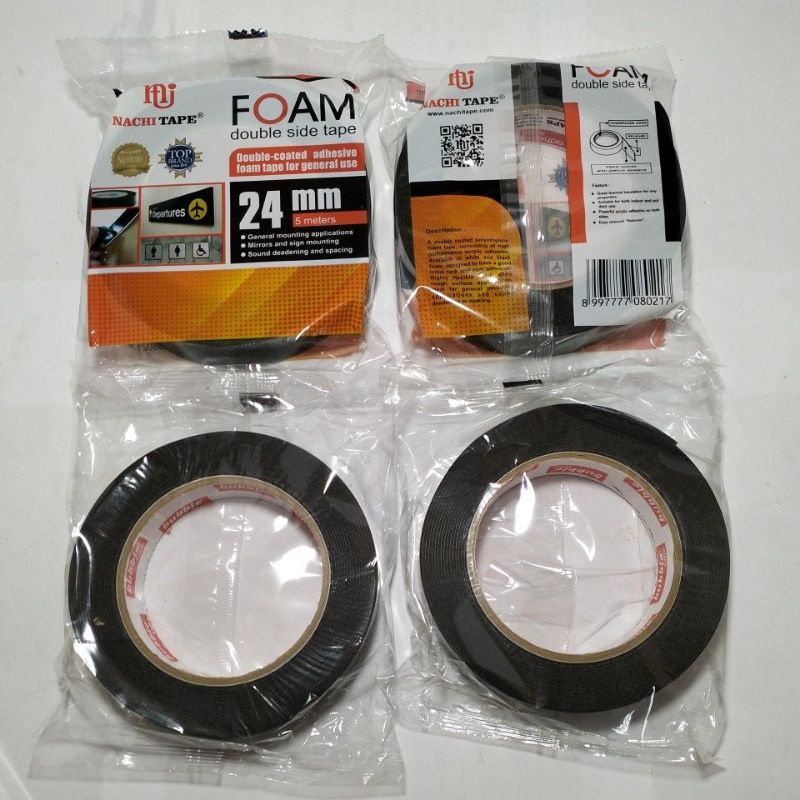 

Double tape FOAM bolak balik 24mm 1 pcs