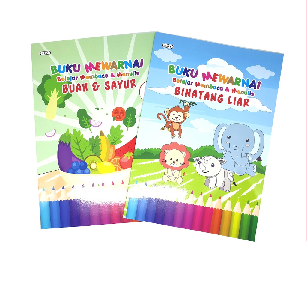

KIKY LATIHAN MEWARNAI BACA & TULIS KECIL