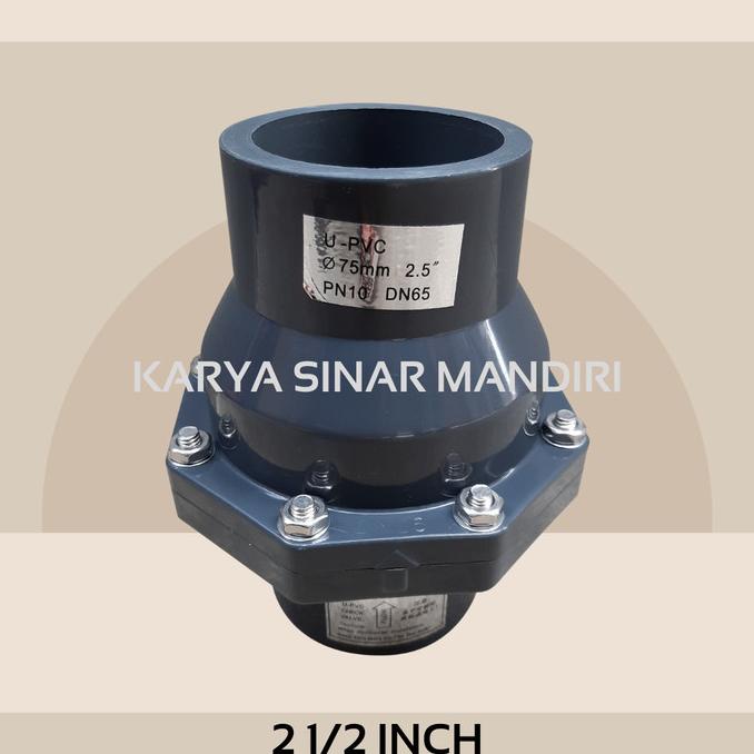 Check Valve Pvc 2 1/2 Inch Socket / Klep Tabok