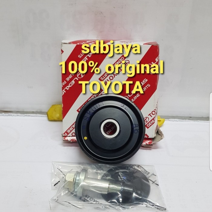 [New Ori] Bearing Pulley Pully Tensioner Fan V Belt Innova Fortuner Hilux Diesel Bisa Sameday