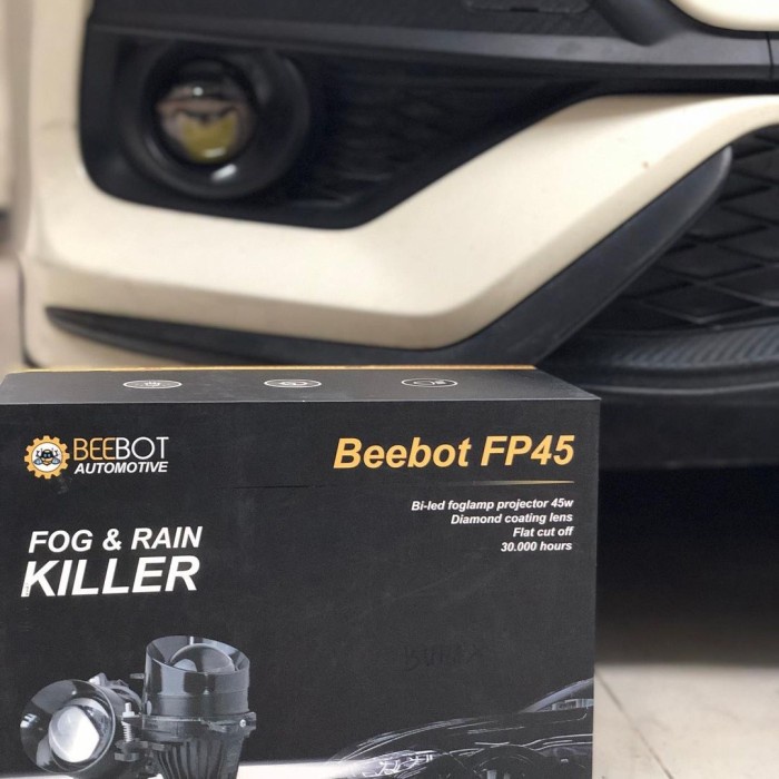 [New Ori] Bohlam Lampu Foglamp Projector Biled Beebot Fp45 Honda Jazz Gk5 Limited