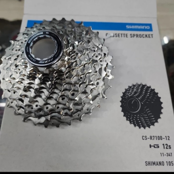 ✨Ori Cassete Sproket 12 Speed Shimanoo R7100 105 11 - 34T Diskon