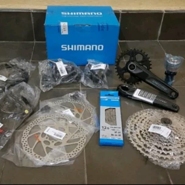 ✨Ori Groupset Deore 12Speed Groupset Deore M6100 No Slx Xt Xtr Sramsx Nx Gx Bisa Gojek
