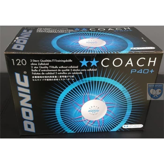 ✨New Ori Donic P40 Balls ** Tranning 120 / Bola Pingpong Donic Terbaru