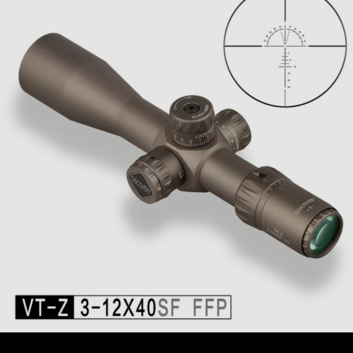 ✨New Ori Teleskop Discovery Vt-Z 3-12X40 Sf Ffp Bisa Sameday