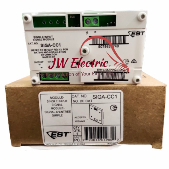 ✨Baru Modul Edward Est Single Input Signal Module Siga-Cc1 Berkualitas