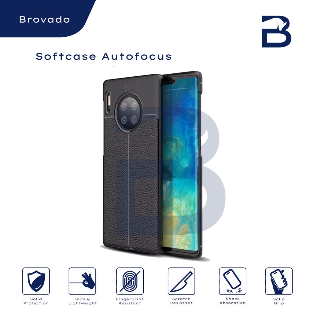 Casing Autofocus Huawei Honor 7A / 9i / 9 Lite / 10 Leather Case Cover Kulit Jeruk