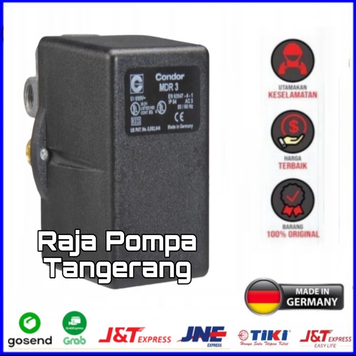 ✅Original Condor Mdr 3-35 Pressure Switch Condor Mdr3 Otomatis Condor Diskon
