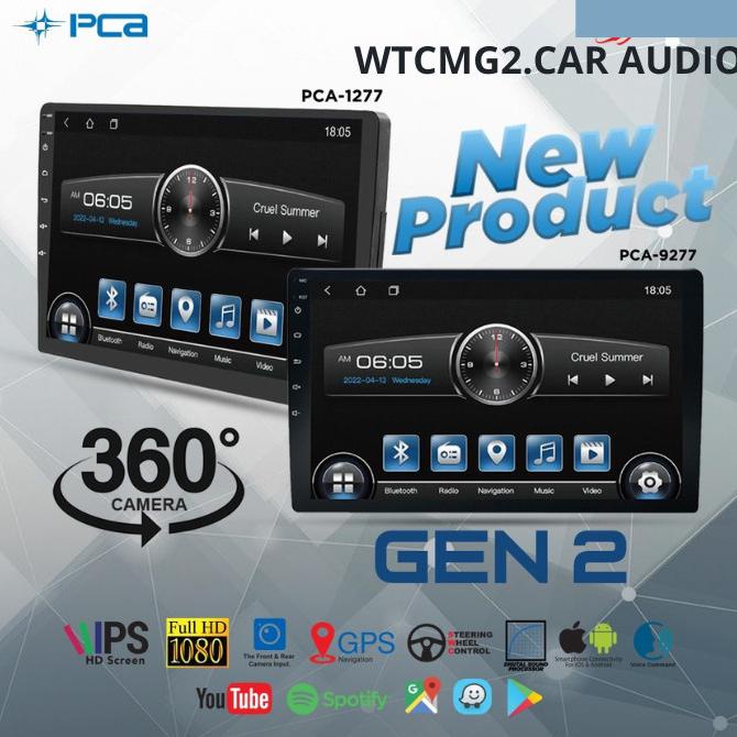 Best Seller Head Unit Android Pca Gen 2 Ram 4/64 Gb 9 Dan 10 Inch Stok Terbatas