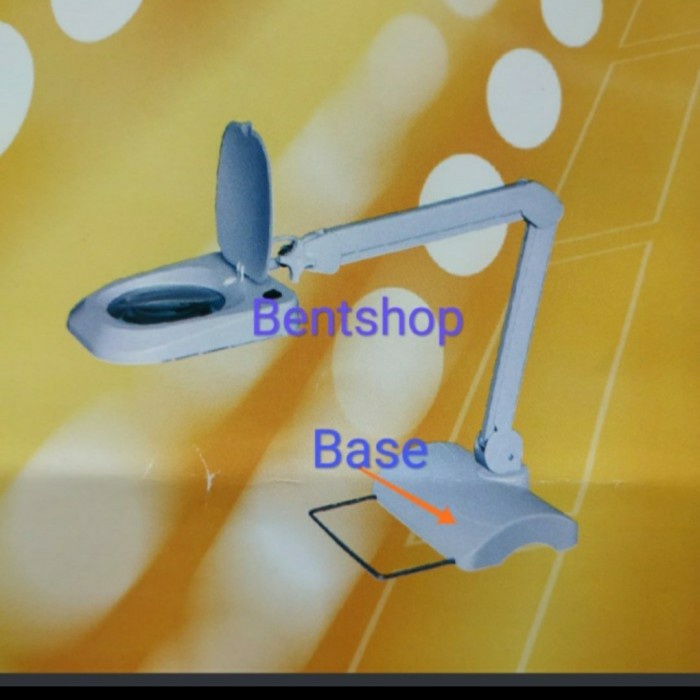 

Kaca Pembesar Magnifying Lamp Lampu Sanfix Sm-75-5B Base 5X Pembesaran