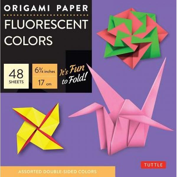 

Origami Paper Fluorescent Colors - 9780804835244