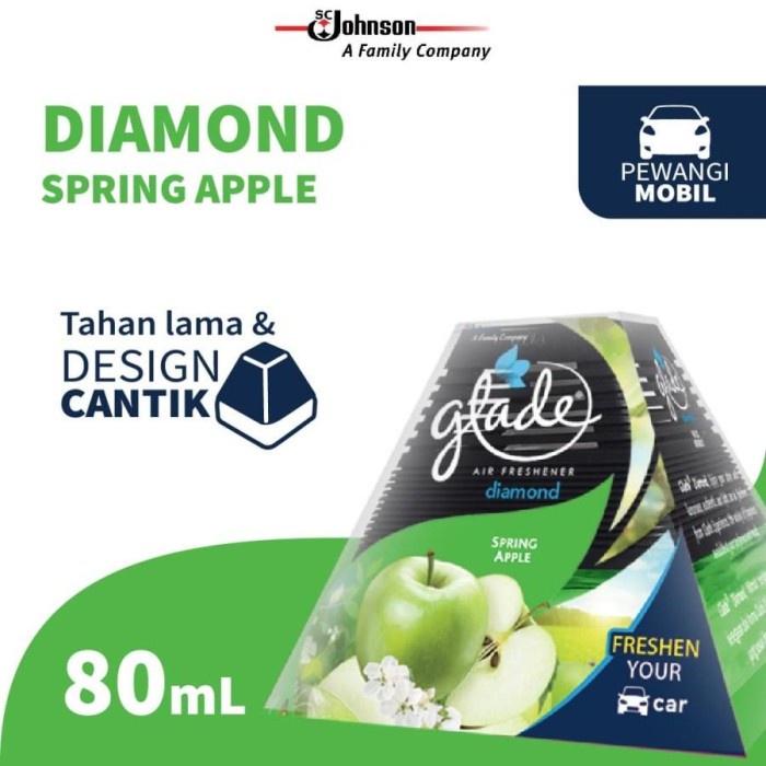 Termurah Glade Diamond Regular 80Ml Pengharum Mobil Pewangi Car Murah