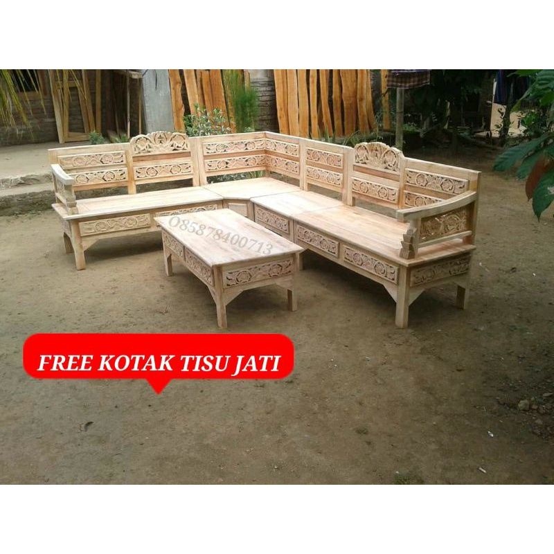 Kursi tamu minimalis Ukiran kayu Mahoni mentahan kursi sudut minimalis kursi tamu minimalis
