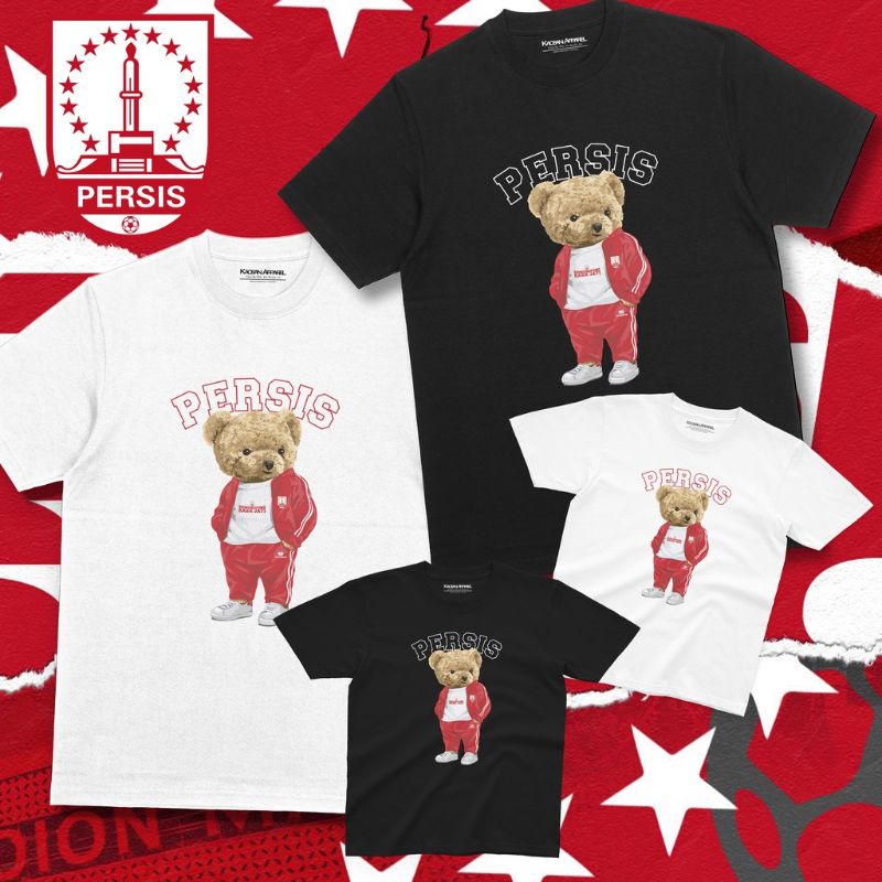 Kaos "Bear Persis Solo" - Persis Solo Fans/Pasoepati/Kaos Persis Solo