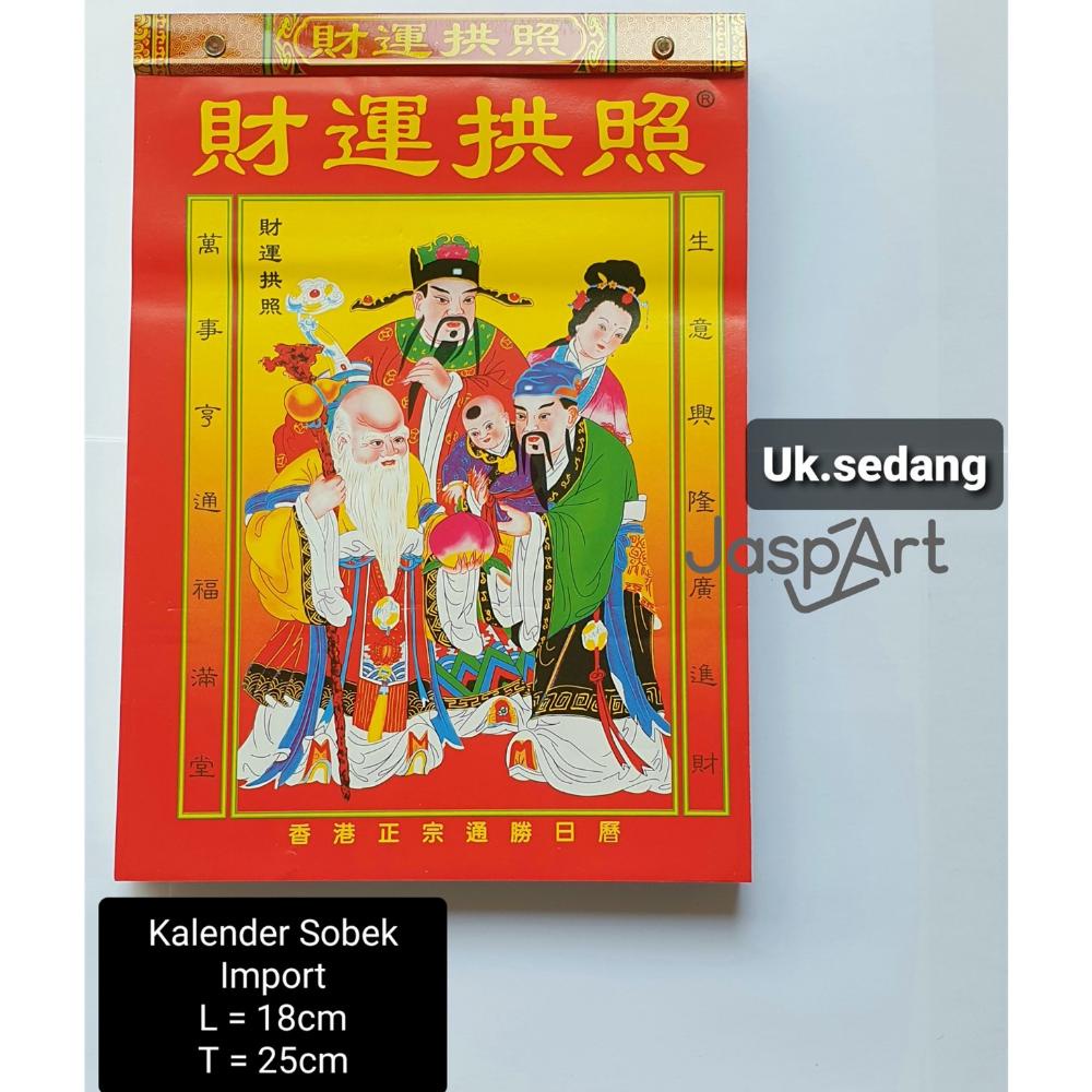 

Kalender Sobek Harian Cina Mandarin Hongkong Kalender Dinding Tulisan Mandarin Kalender Impor Shio Kelinci 2023