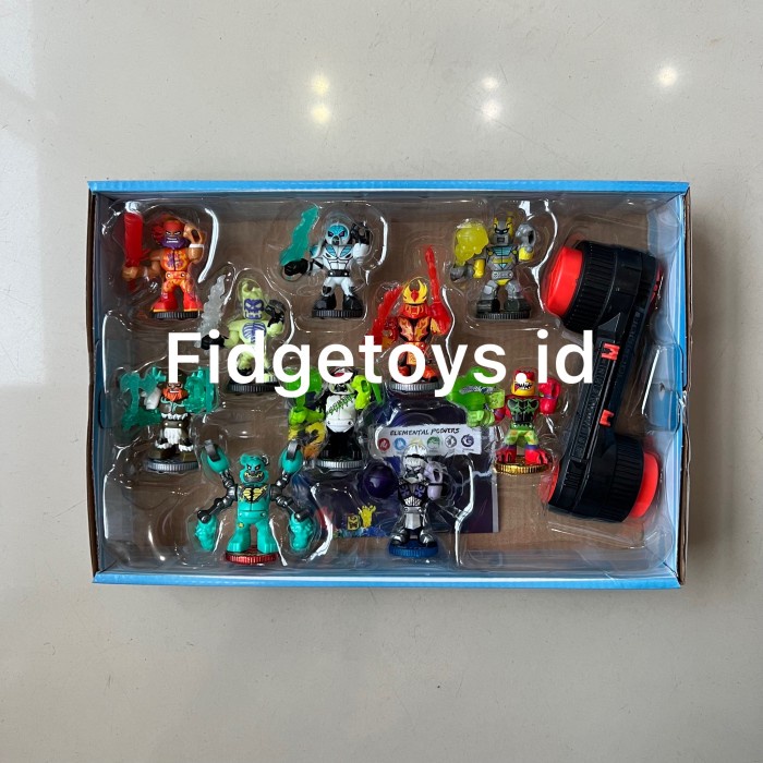 Legends Of Akedo Exclusive Button Bash Collector Pack Ready