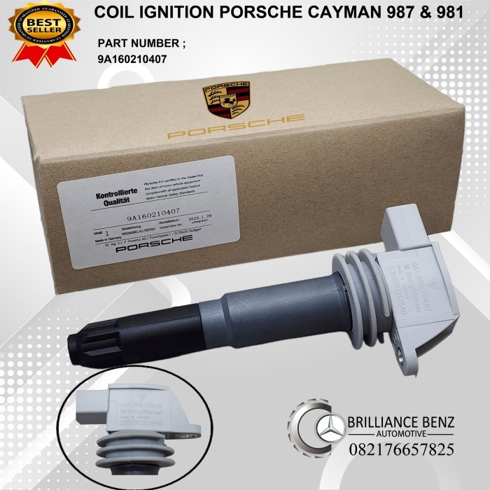 COIL IGNITION KOIL PENGAPIAN PORSCHE CAYMAN 987, CAYMAN 981 ORIGINAL