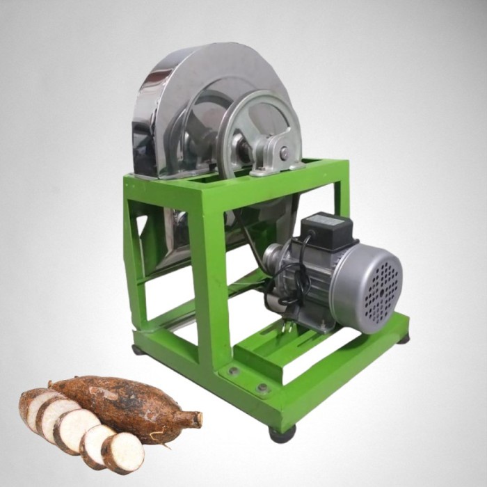 Mesin Potong Singkong Listrik Keripik Ubi Pakai Dinamo Listrik Promo Terbaru