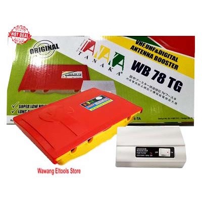 Booster Lengkap Atas Bawah Tanaka Wb 78 Tg Untuk Tv Led Lcd Uhf Vhf Promo Terbaru
