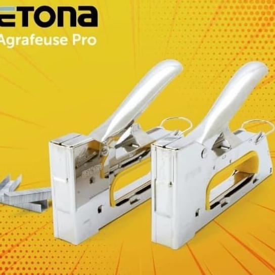 

Stapler/Stapler Tembak Etona E 23 Gun Tacker Tekker Kode 615