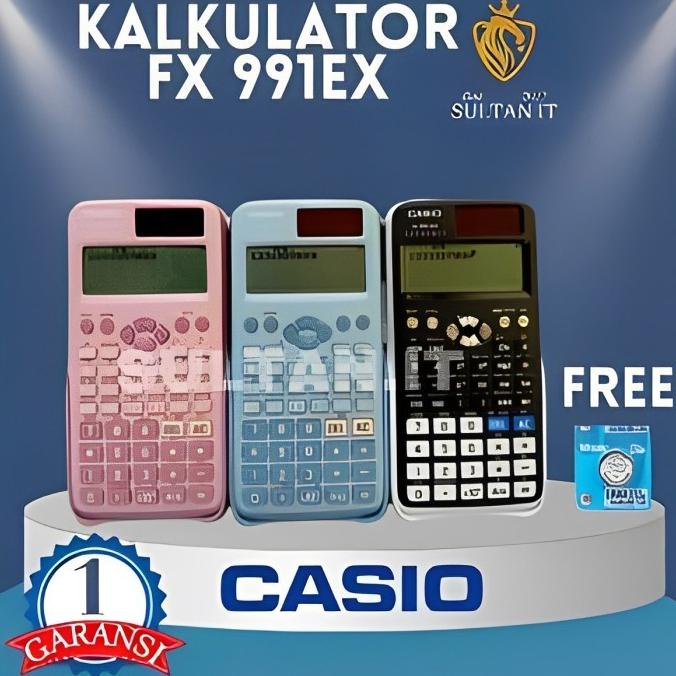 

KALKULATOR SCIENTIFIC CASIO FX 991EX - Pink ORIGINAL
