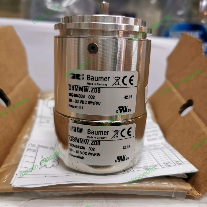 ✅Sale Rotary Encoder Baumer Gbmmw-Z08 Terbatas