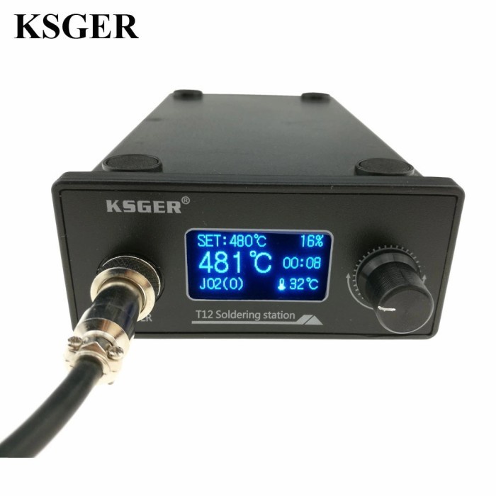 ✅Ready Termurah Ksger T12 Solder Iron Station Oled Bisa Sameday
