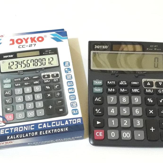 

Calculator/Kalkulator Joyko CC-27/12 digits