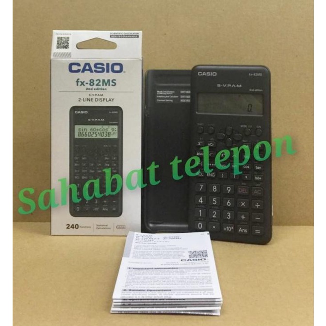 

Kalkulator Scientific CASIO FX-82 MS(Original)