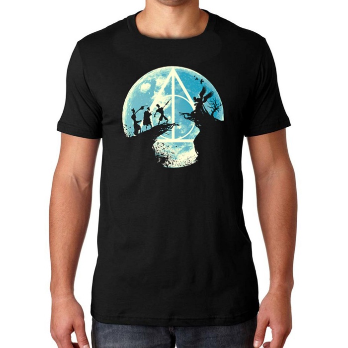 Baju Kaos Three Brothers Deathly Hallows
