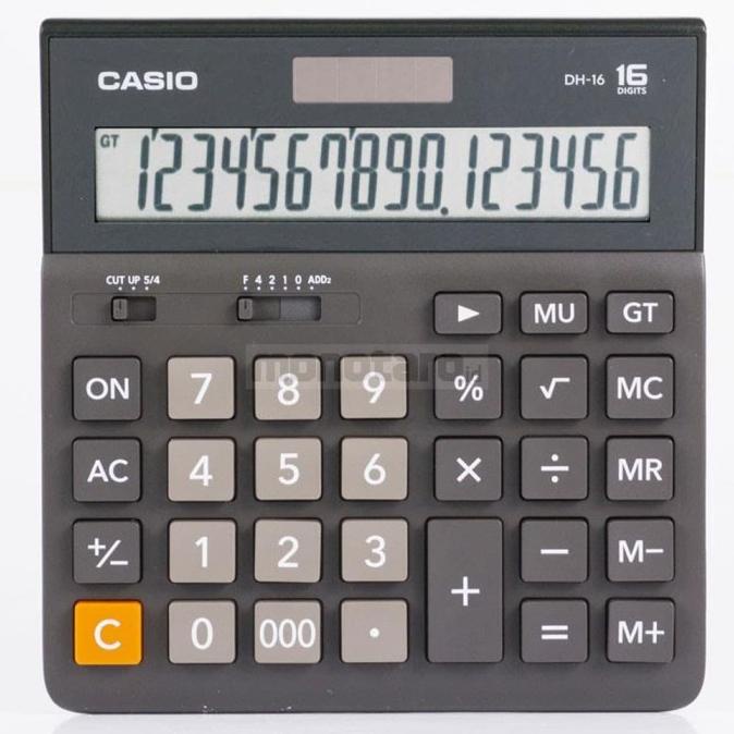 

KALKULATOR CASIO DH 16 ORIGINAL - KALKULATOR 16 DIGIT - CASIO ORIGINAL