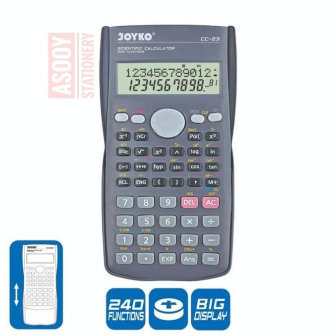 

Calculator / Kalkulator Joyko CC-23/ scientifix /240 function