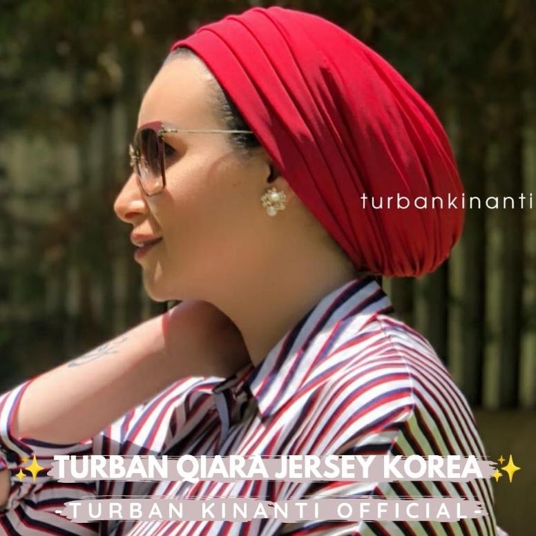Recomend Turban Kinanti - Turban Instan Qiara Jersey Korea  - Part 1 .,