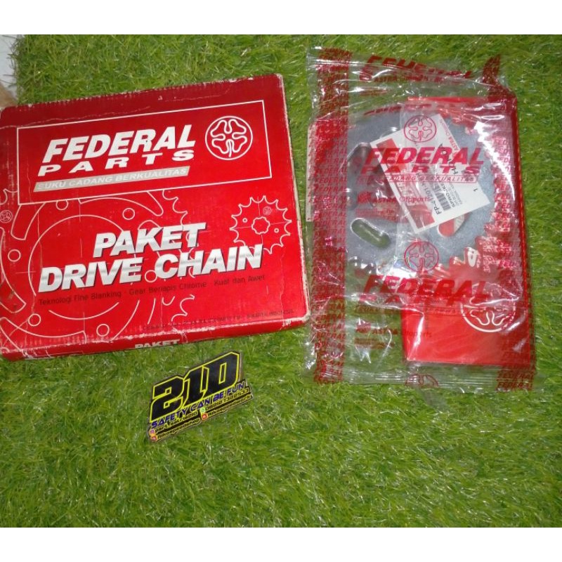 gear set honda karisma/supra x 125/blade original federal