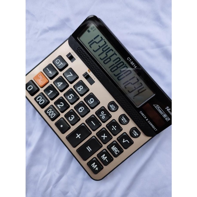 

kalkulator calculator dagang CT 9514 / 14 digit