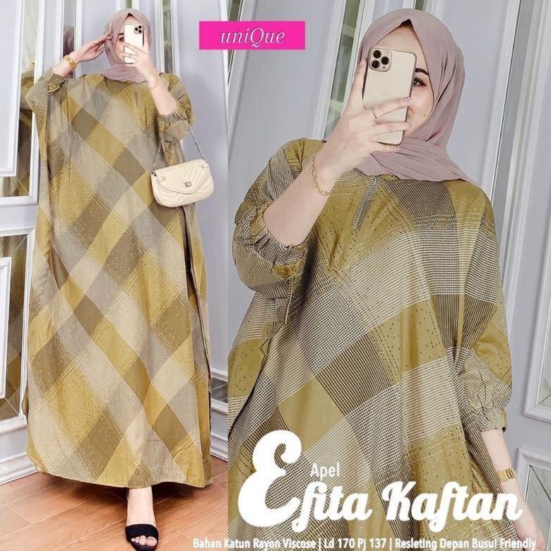 Terjangkau Billion Maxi Dress Kaftan Jumbo LD 170 cm 