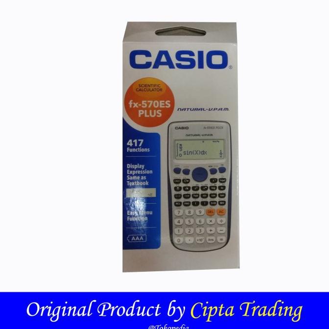 

Calculator - Casio - Scientific Calculator FX-570ES Plus