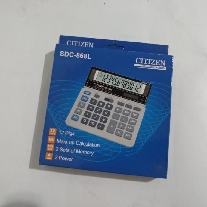 

Kalkulator Citizen SDC - 868L Non ori