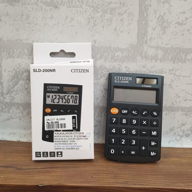 

kalkulator citizen 8 digit SLD -200