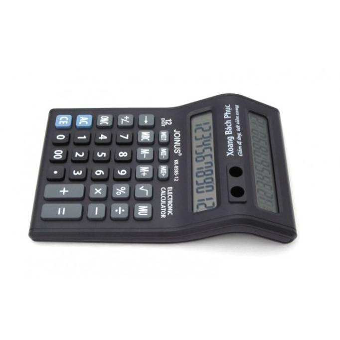 

Dual LCD Screen Calculator 12 Digits KK-8585-12 / Kalkulator 2 sisi