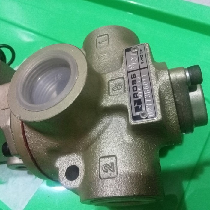 ✅Baru Solenoid Valve Ross D2773B6011 24Vdc 1 Bisa Gojek