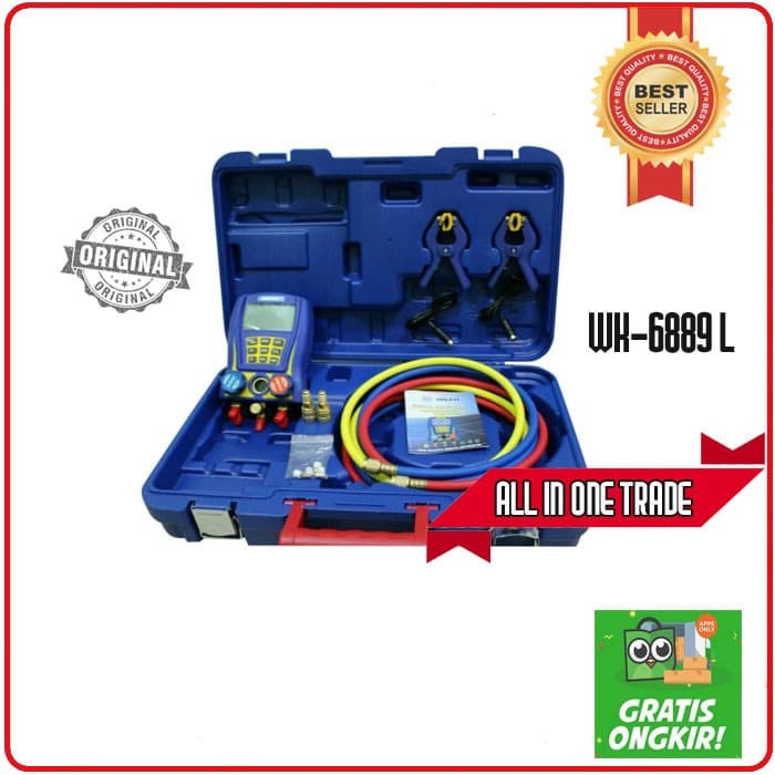 [Original] Digital Manifold Dszh Wk6889L / Manifold Digital Bukan ValueRefco Terbatas