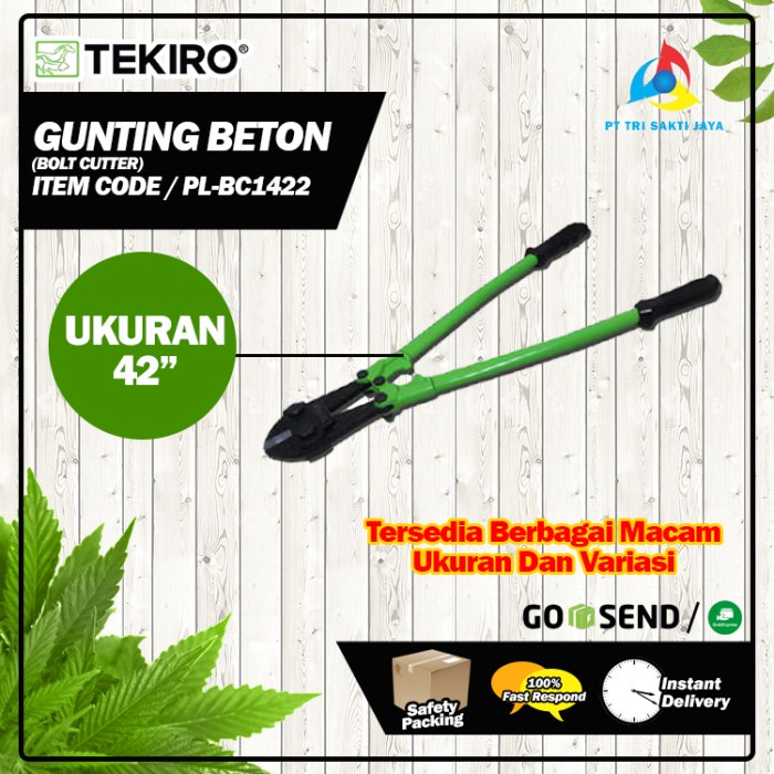 ✅Baru Tekiro / Gunting Beton / Ukuran 42 / Pl-Bc1422 Bisa Gojek