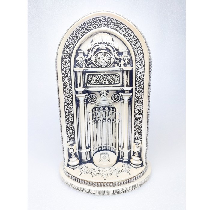 [Original] Replika Mihrab Tempat Sujud Nabi Muhammad Saw Masjid Nabawi Madinah. Terbatas