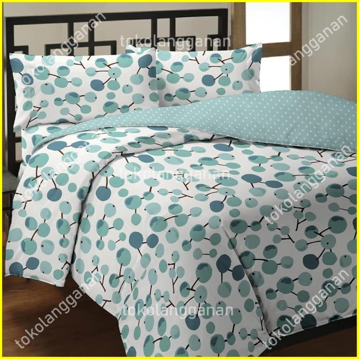 [New] Linotela Bed Cover Berry Berkualitas