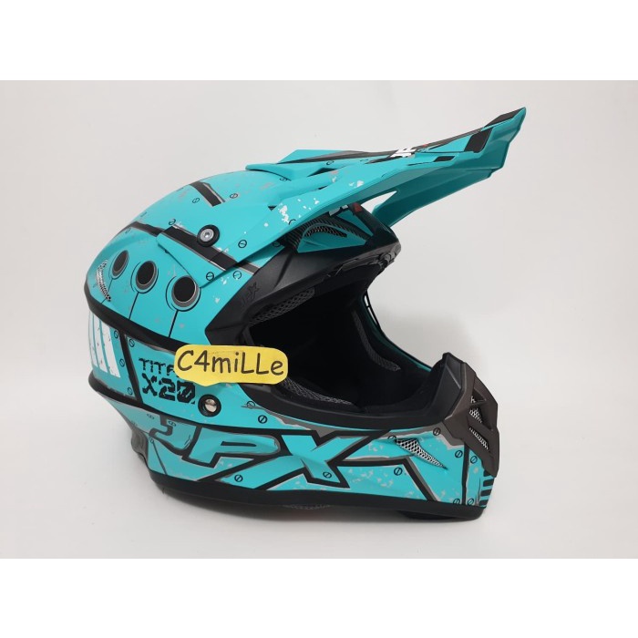 [New Ori] Helm Jpx Cross X20 Tosca Doff Trail Super Cross Limited