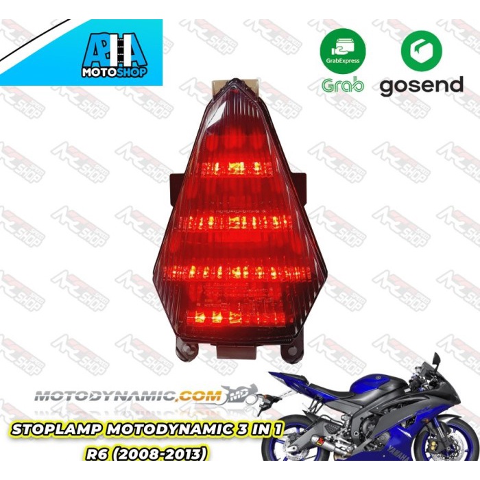 [Baru] Stoplamp 3In1 Motodynamic Lampustop Motodynamic Yamaha R6 Berkualitas