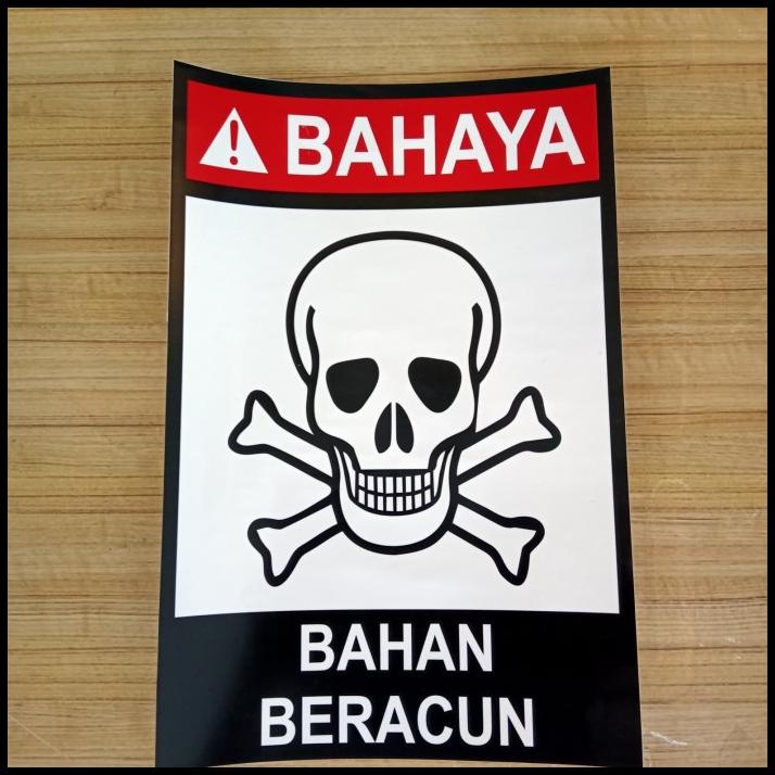 

TERMURAH STICKER K3 RAMBU SAFETY BAHAYA BAHAN BARACUN UK 20X30CM RAMBU K3 !!!!!