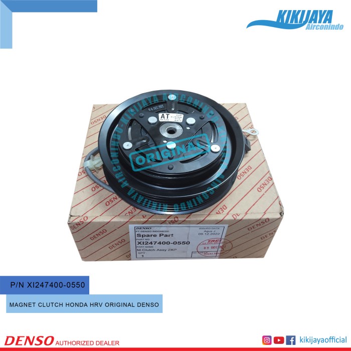 Magnet Clutch Honda Hrv Original Denso XI247400-0550 star