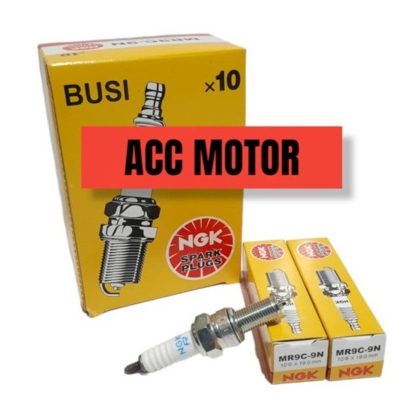 Busi Motor Resistor NGK MR9C-9N ASLI best